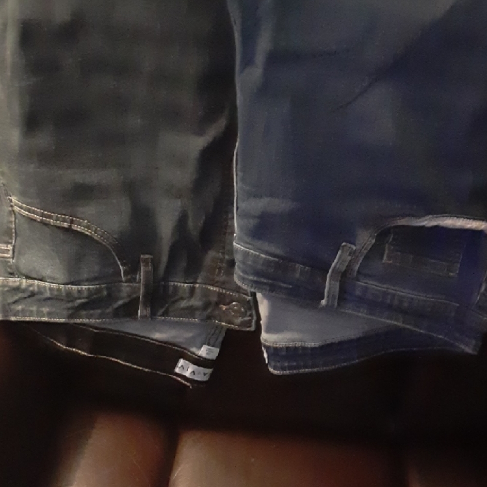 2 Dark Wash Denim Jeans - Classic Blue By Ava Viv